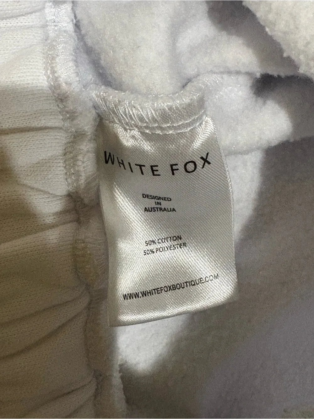 White Fox XXS Women's  Drawstring Shorts